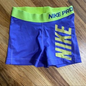 Purple Nike pros